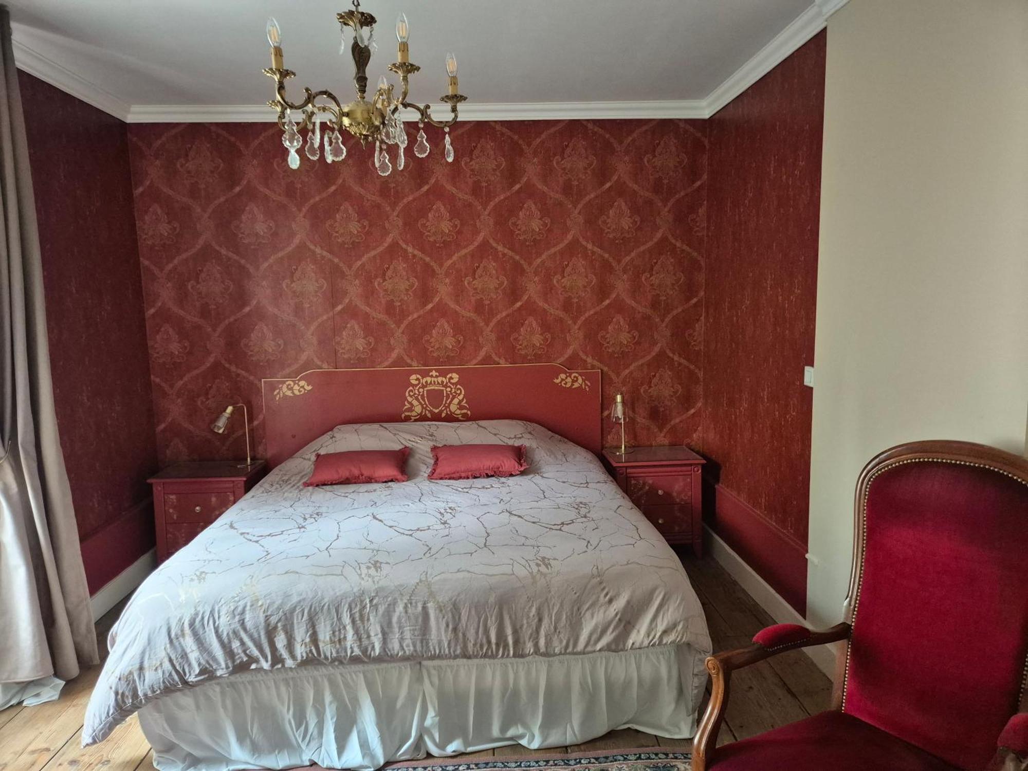 Chateau La Hussardiere Dampierre-sur-Salon Bagian luar foto